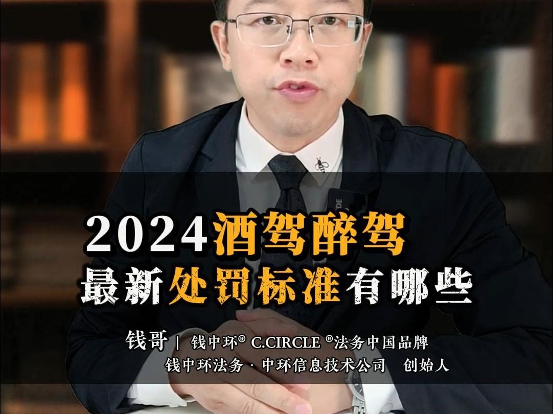 总236 | 2024酒驾醉驾最新处罚标准有哪些?哔哩哔哩bilibili