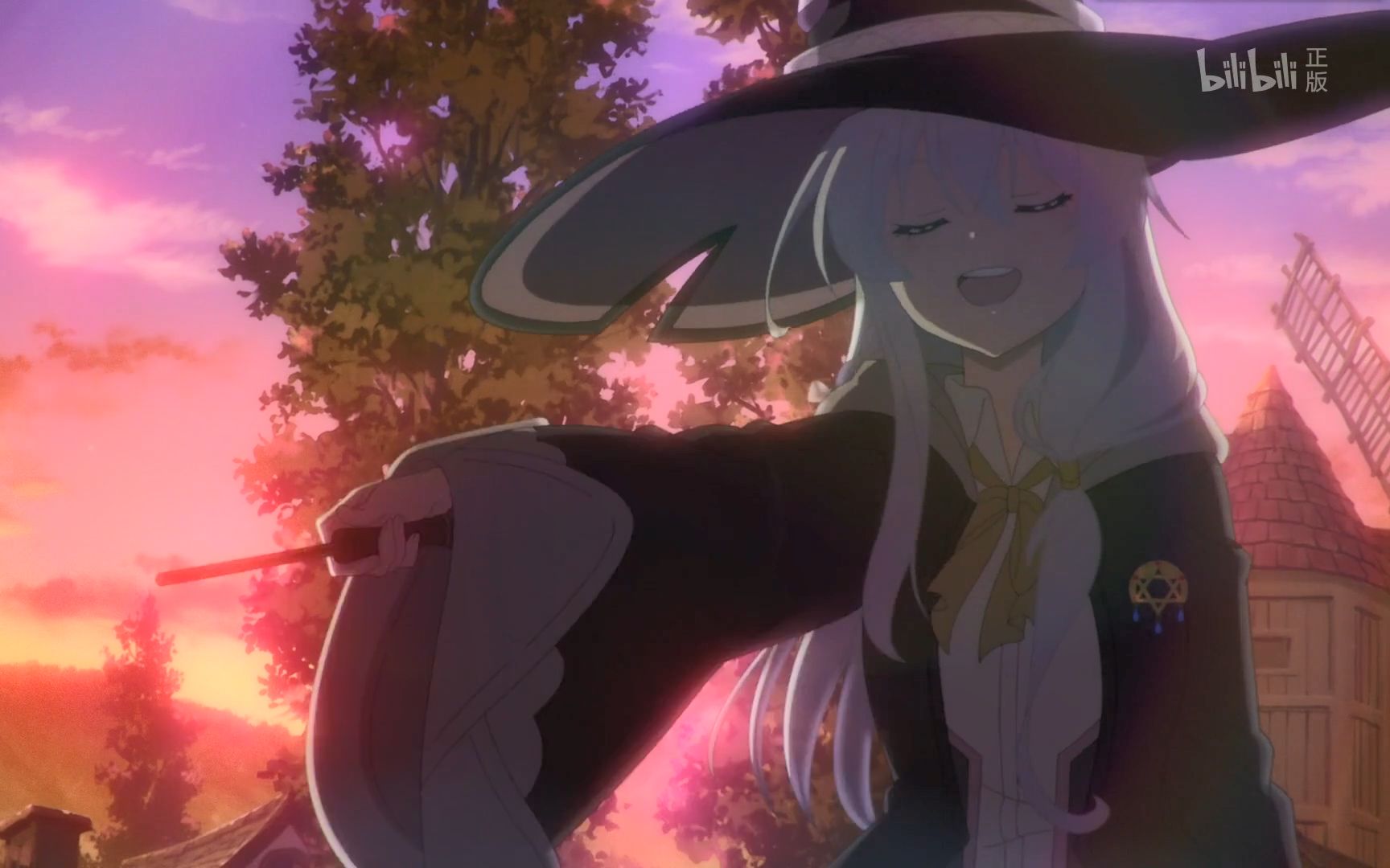 挥舞魔棒的最上位魔女灰之魔女伊蕾娜