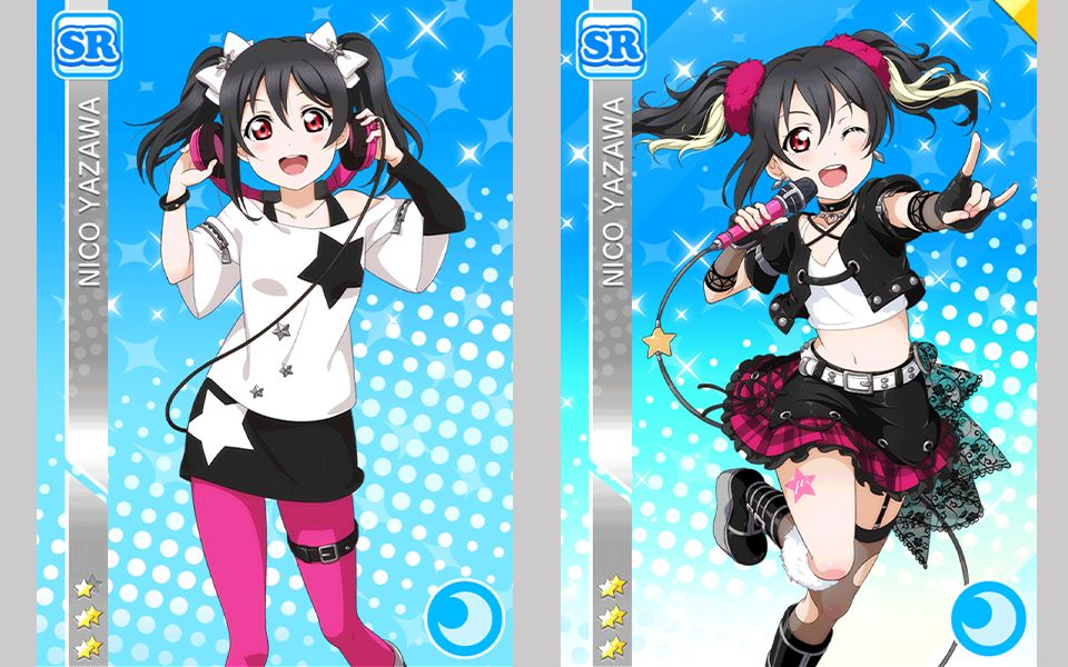 手游 矢泽妮可摇滚篇sr卡牌剧情-只要换个观点_哔哩哔哩 (゜-゜)つ