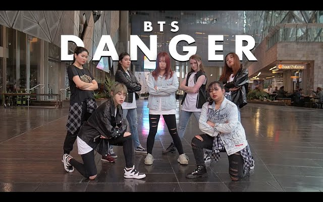 [图][精品]完美！澳洲街头KPOP | BTS 'DANGER'翻跳+ ROLLERCOASTER挑战| Cypher舞团