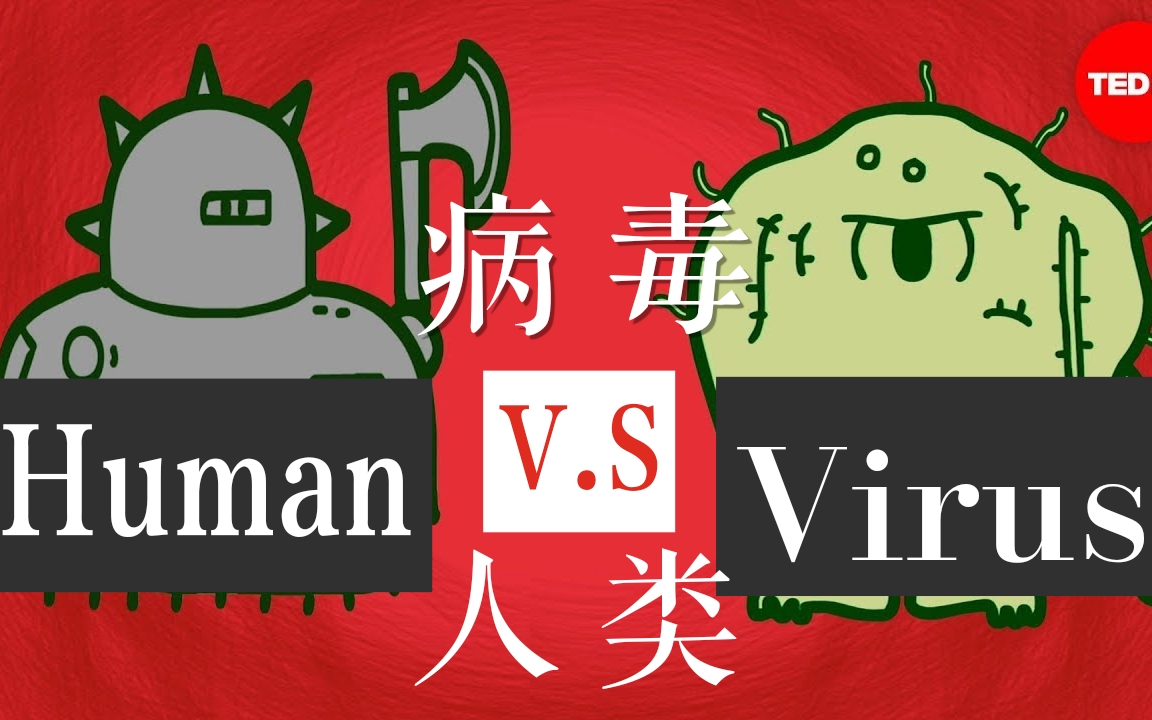 【TEDed】人类VS病毒【上】Hunman VS Virus (合集)哔哩哔哩bilibili