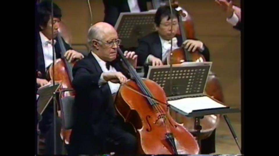 [图]海顿C大调第一大提琴协奏曲，罗斯特罗波维奇，小泽征尔 Cello Concerto No. 1 in C major, Hob.VIIb:1