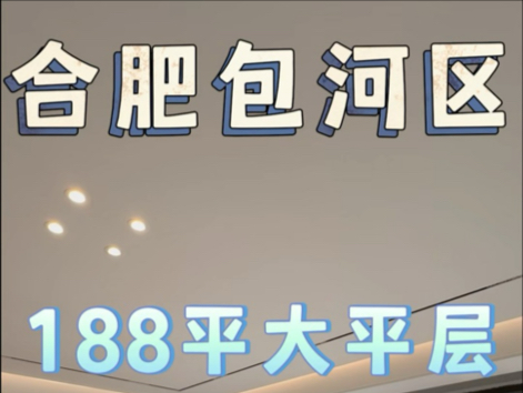 合肥包河区188大平层市中心一梯一户精装交付460万#合肥大平层 #合肥大平层设计 #合肥大平层推荐#合肥改善住宅哔哩哔哩bilibili