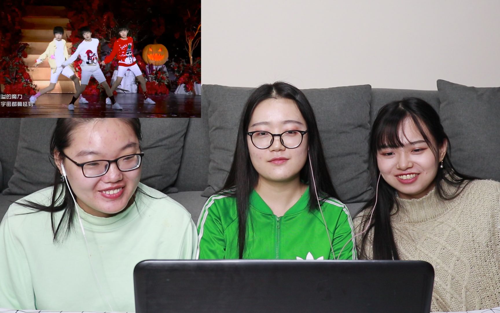 【tf家族】么兒組《魔法城堡》舞臺reaction