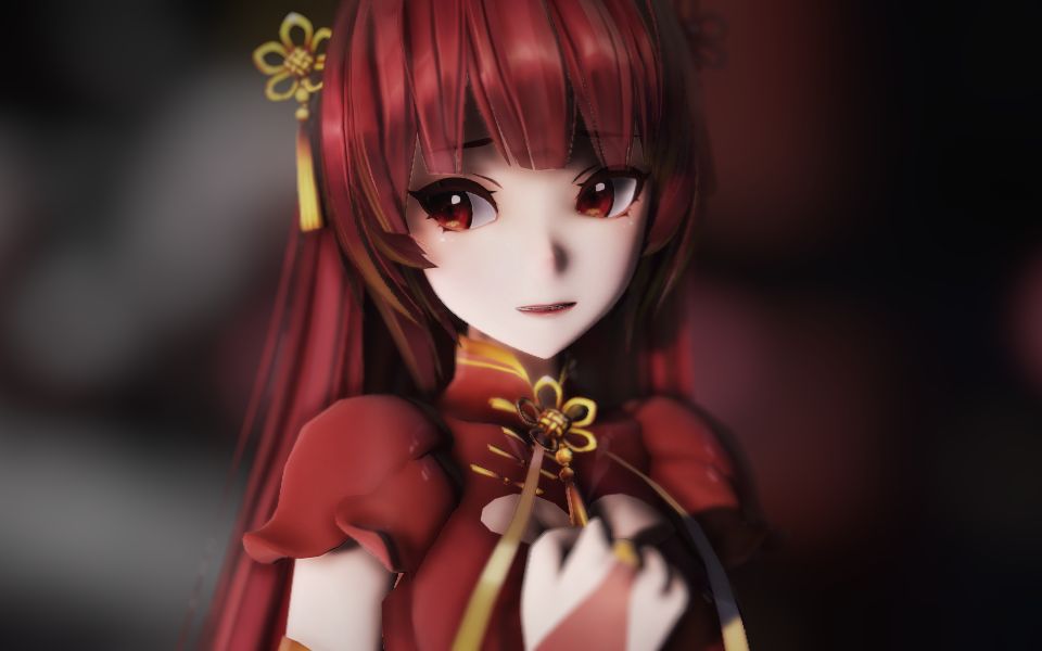 【东方栀子mmd】-shangri la