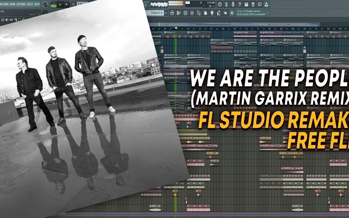 [图]【工程分享】Martin Garrix - We Are The People (Ft. Bono & The Edge) (FLP)