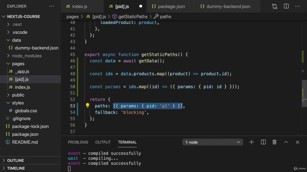 nextjsreact:5.17. Loading Paths Dynamically哔哩哔哩bilibili