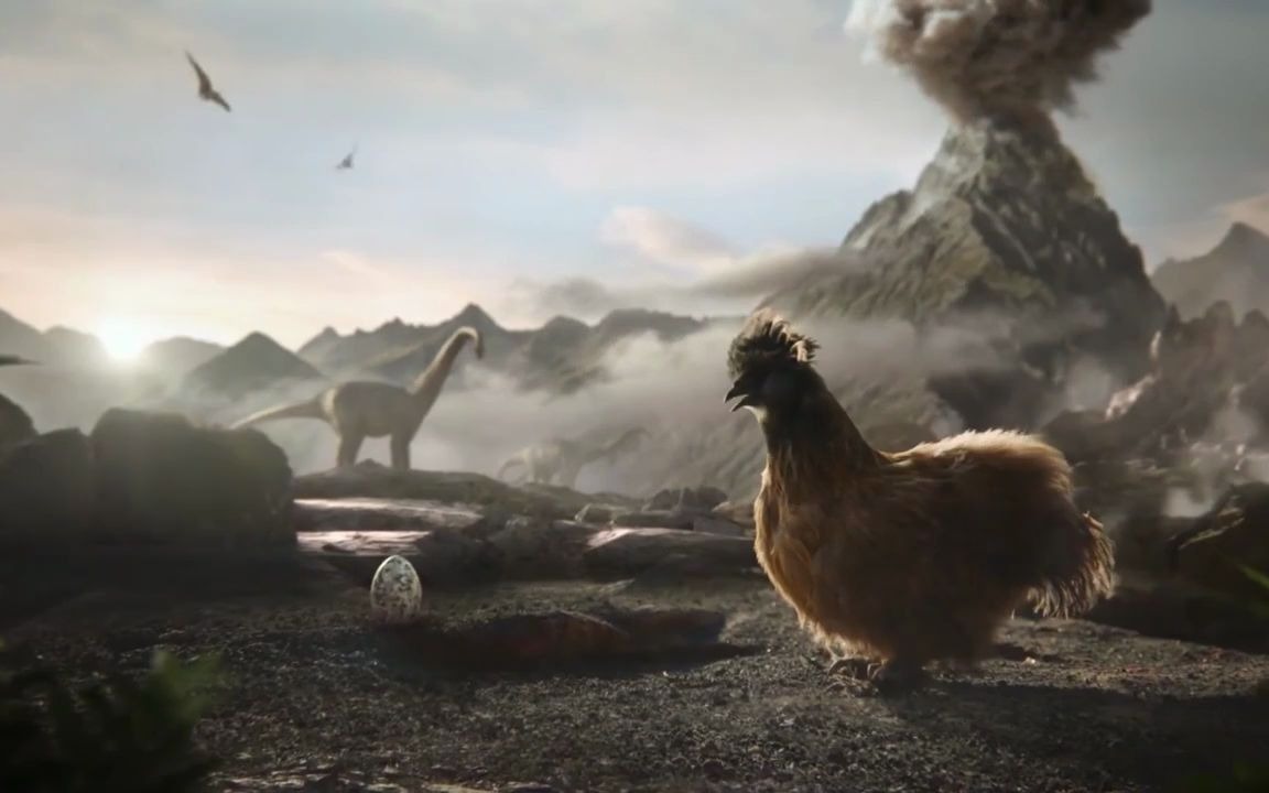 远古神鸡告诉你先有鸡还是先有蛋