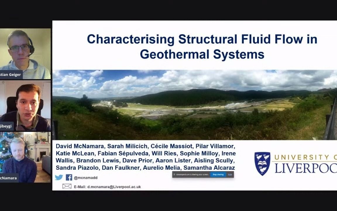 [图]Structure, Flow Geothermal Energy, Prof. David McNamara, University of Liverpool