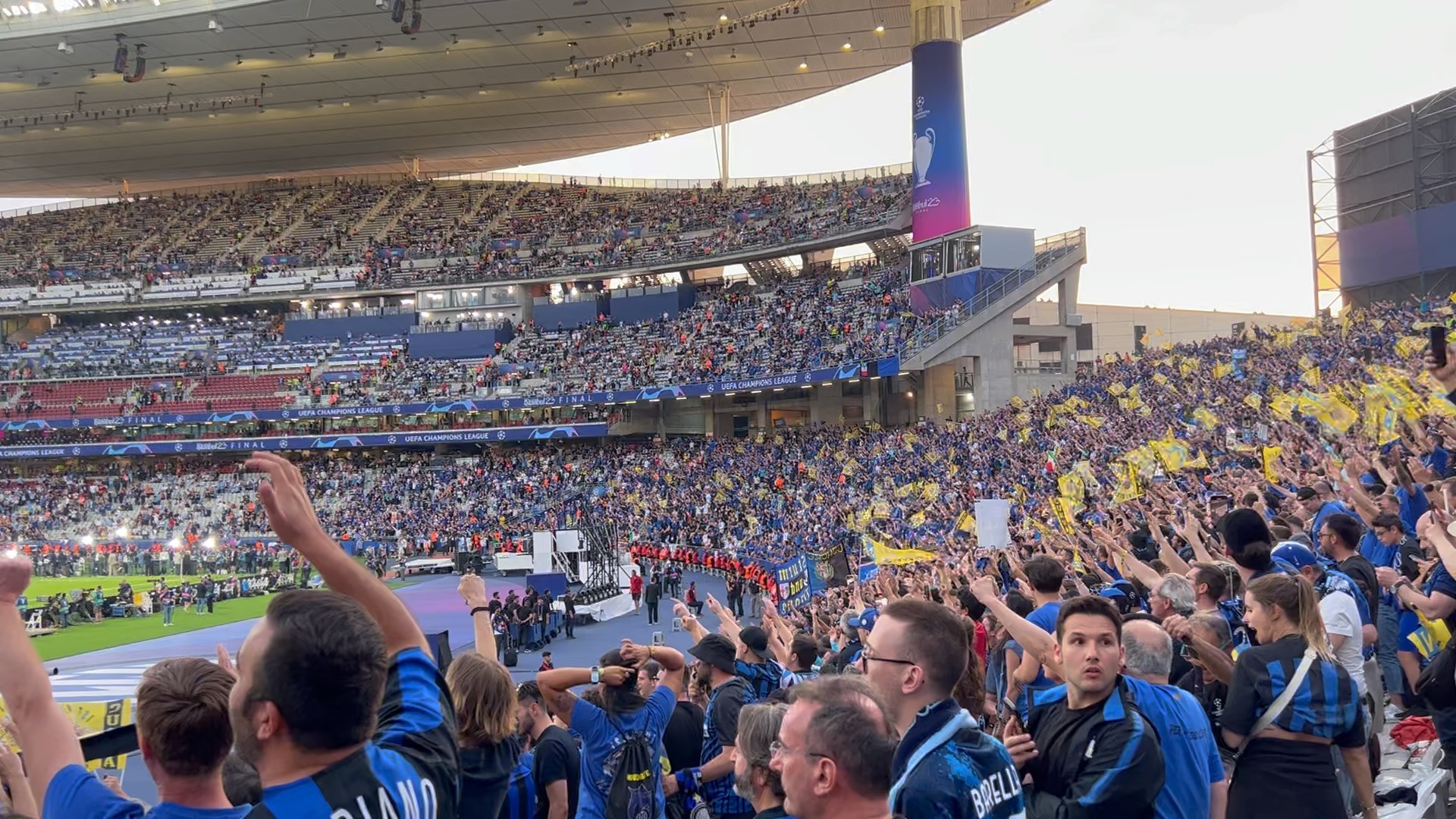 欧冠国际米兰北看台