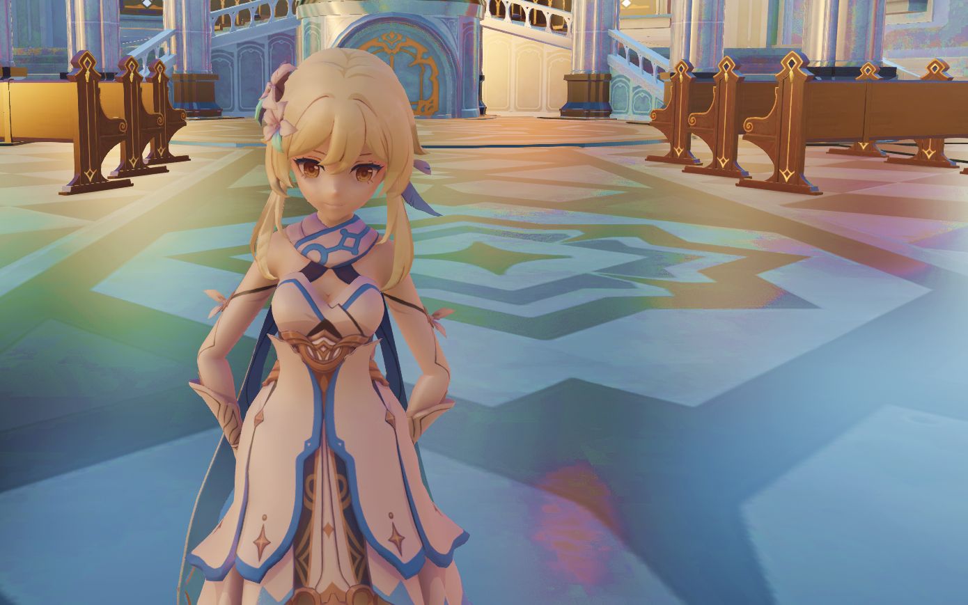 【原神mmd】跳霜雪千年的荧妹你喜欢吗_哔哩哔哩 (゜-゜)つロ 干杯