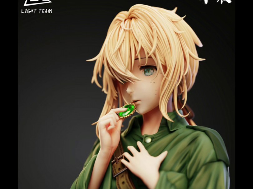 你不是道具,而是人如其名的人~紫罗兰永恒花园 童年军装薇尔莉特