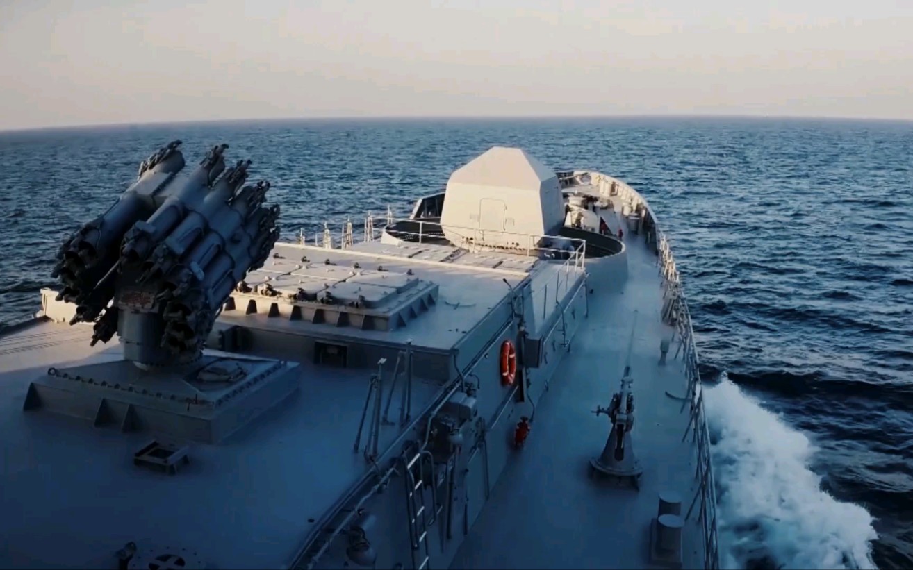 "阿曼-2021"联合军演中的俄罗斯海军