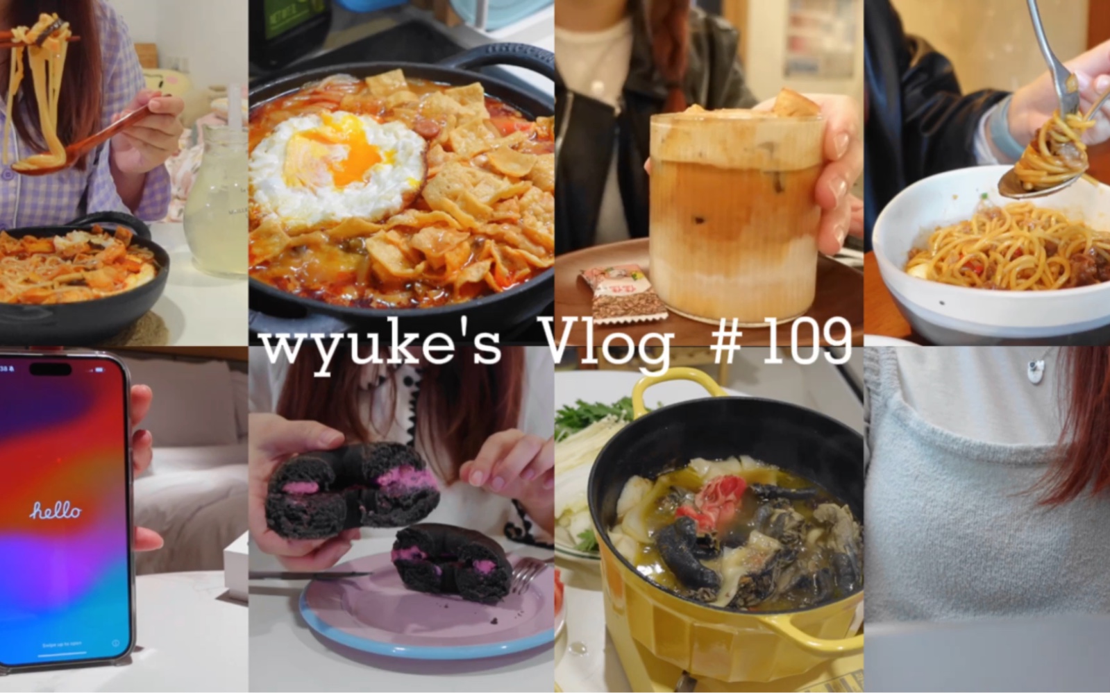 [图]治愈独居VLOG 109｜临时说走就走的上海独自两天一夜｜新手机iphone15promax｜做饭日常｜天气变冷吃椰子鸡·螺蛳粉｜citywalk自由且充实～