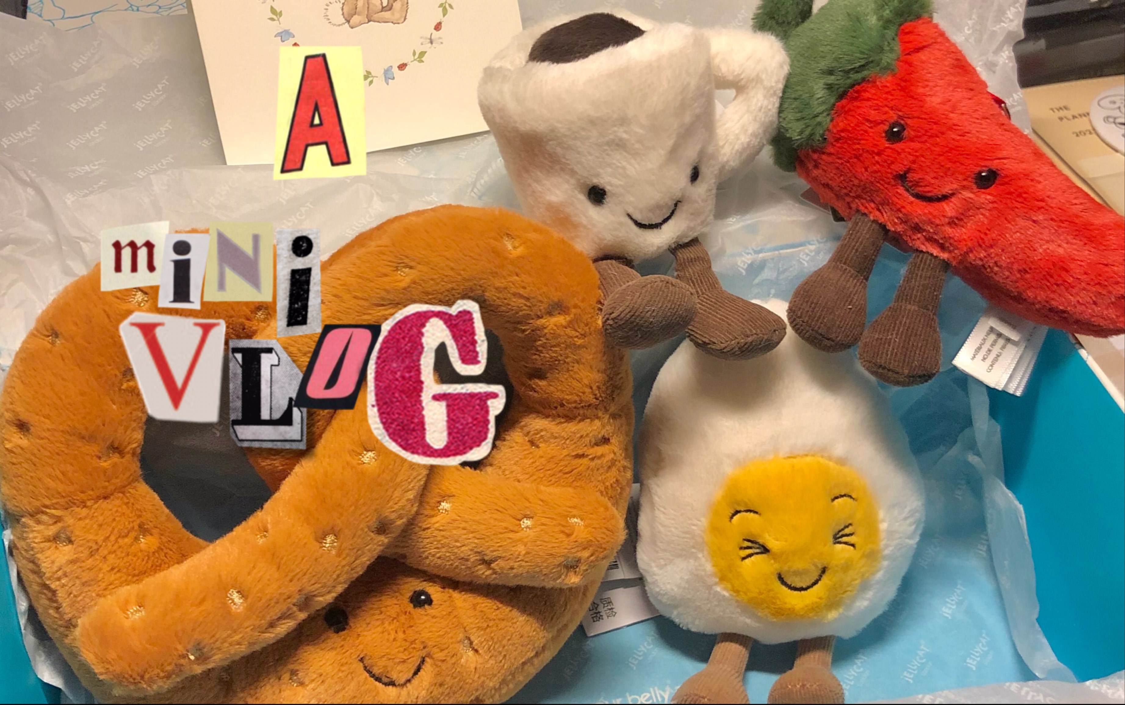 【minivlog】我有jellycat啦!近期生活一览: )