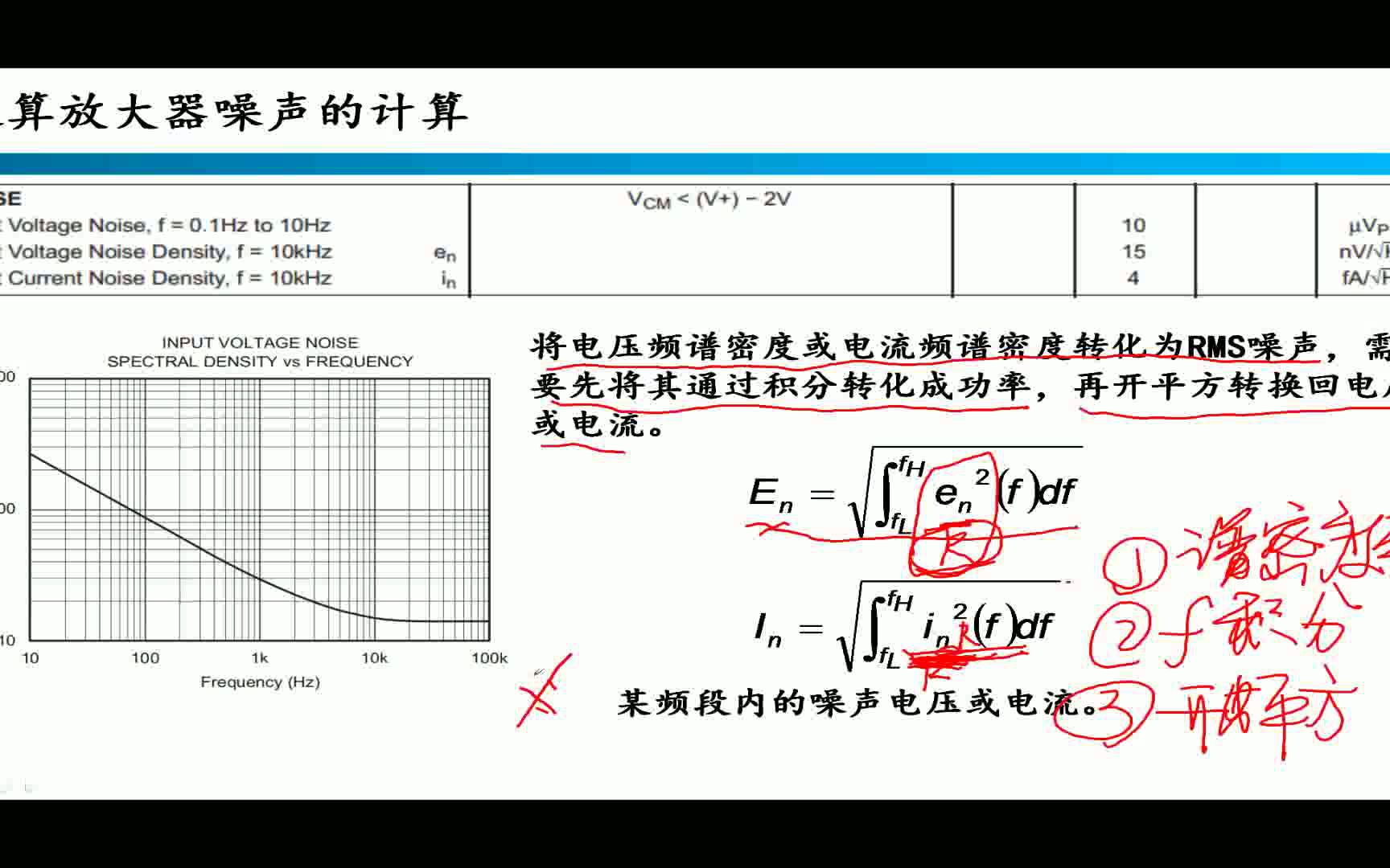运放提高第6讲,运放噪声的计算哔哩哔哩bilibili