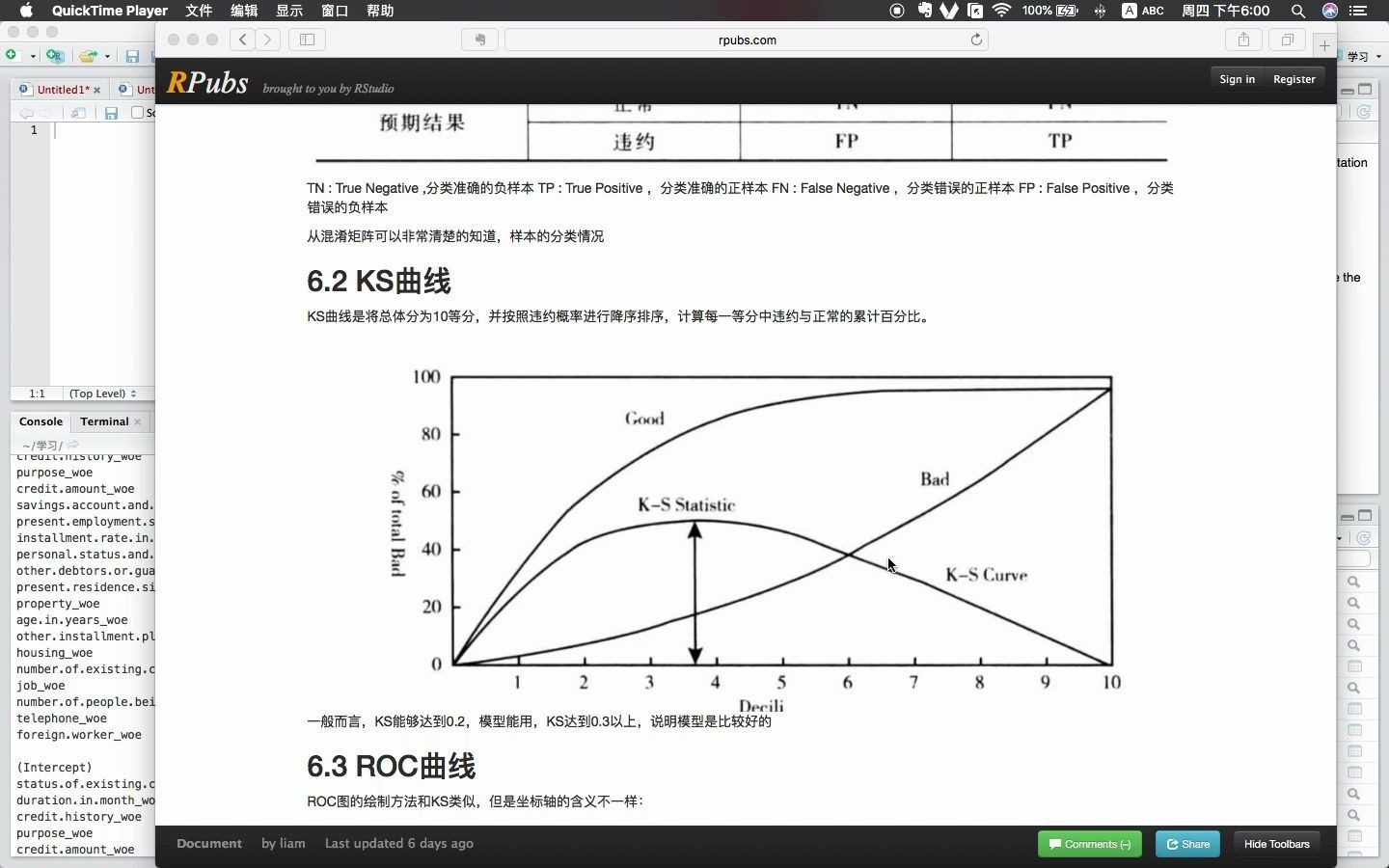 信用评分模型基于R语言S7模型评估哔哩哔哩bilibili