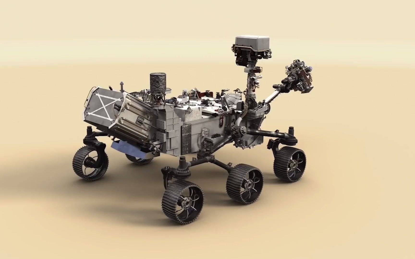 mars rover Zhurong图片