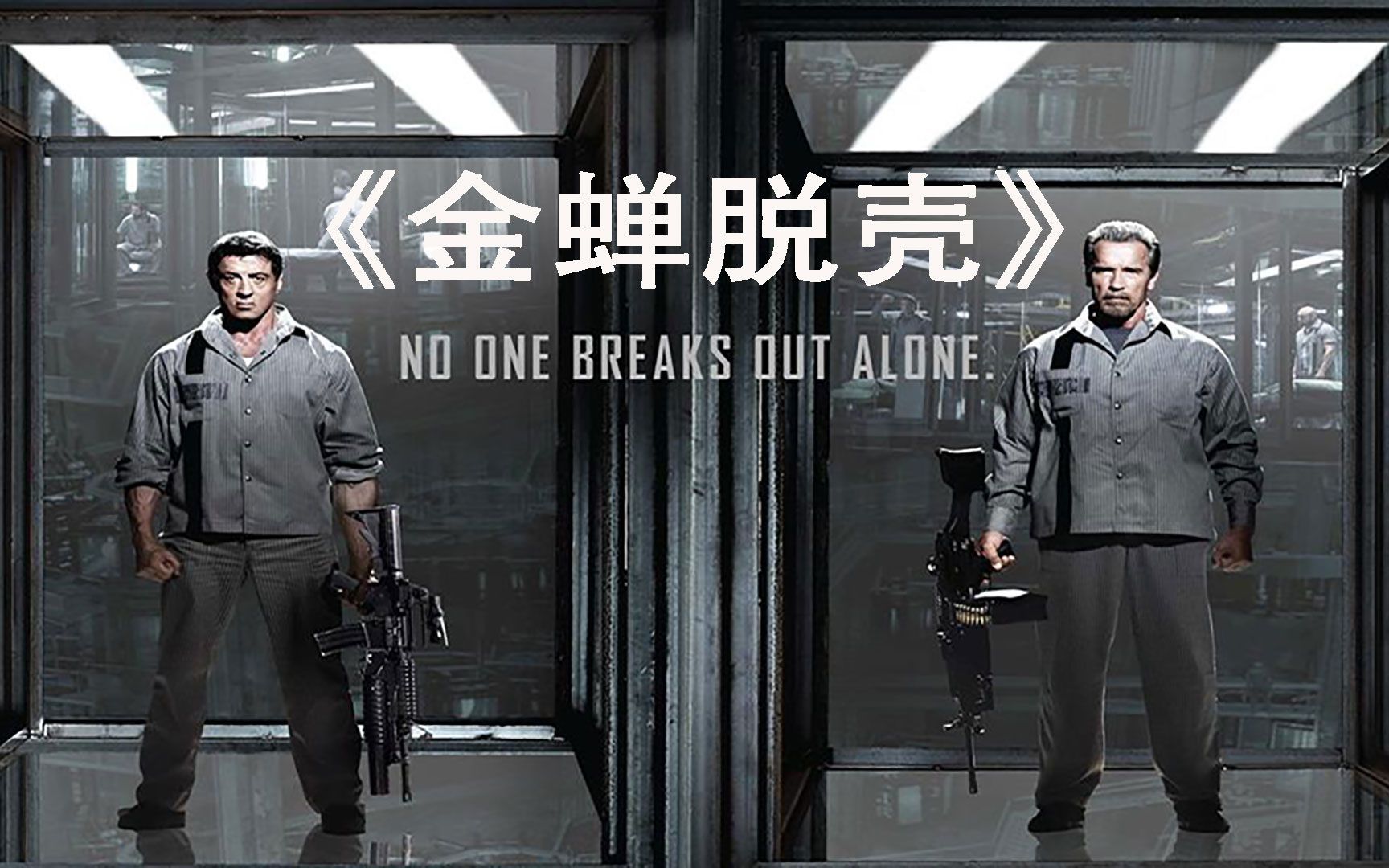 《金蝉脱壳》2:史泰龙 施瓦辛格两大硬汉共同演绎的经典之作!