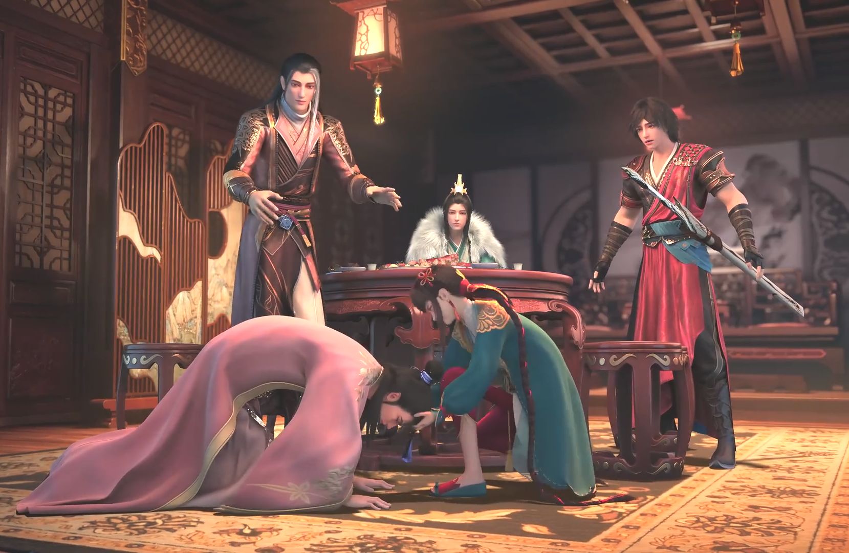 少年歌行海外仙山篇7,沐春风厚着脸皮拜华锦为师