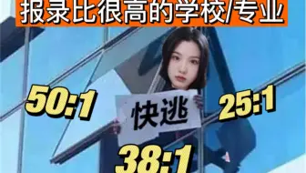 22考研避雷：报录比巨高的院校汇总，50:1，快跑！【空卡】