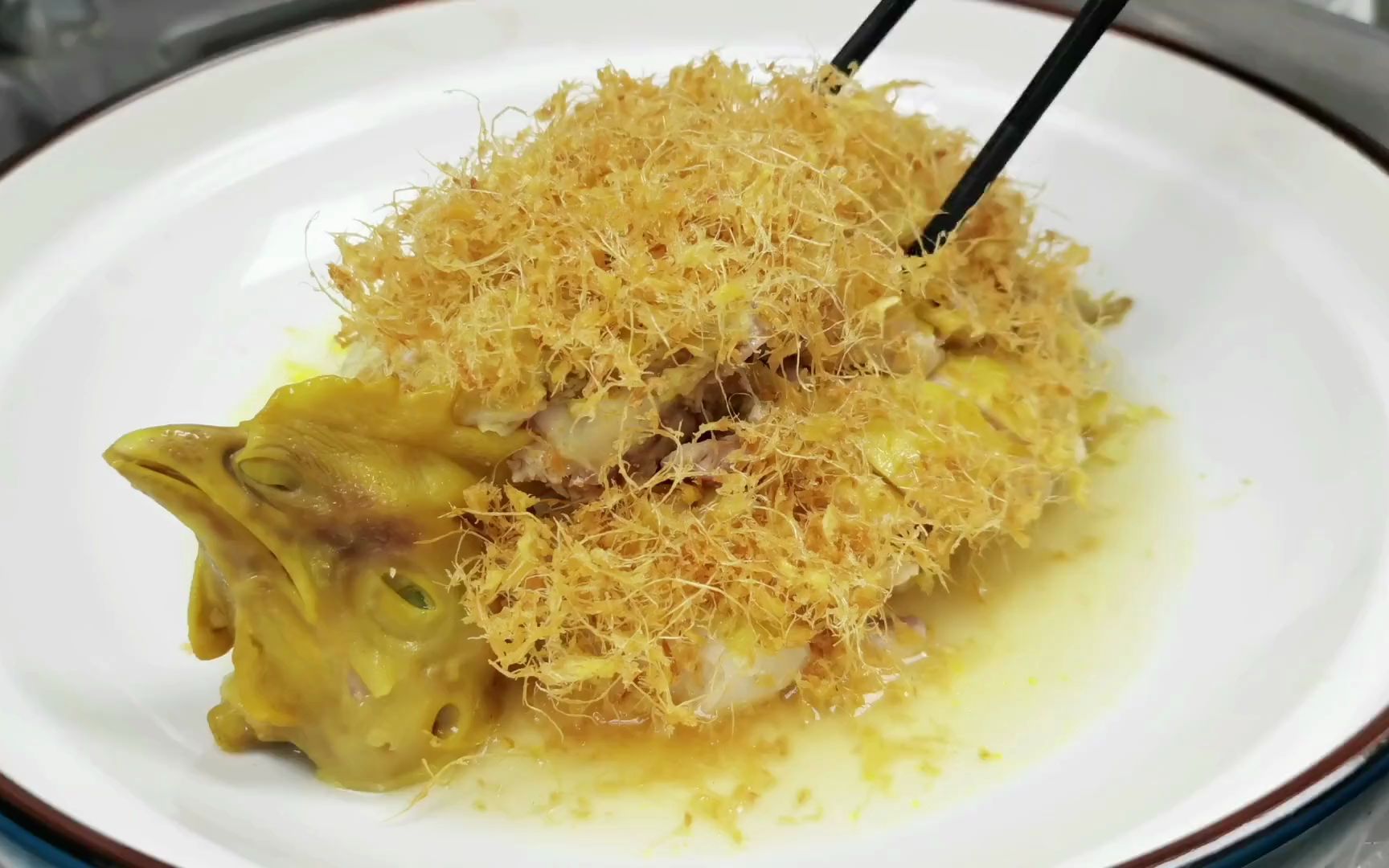 姜茸鸡,姜茸的制作很重要,鸡的腌制和煮制时间更重要,_哔哩哔哩_bili