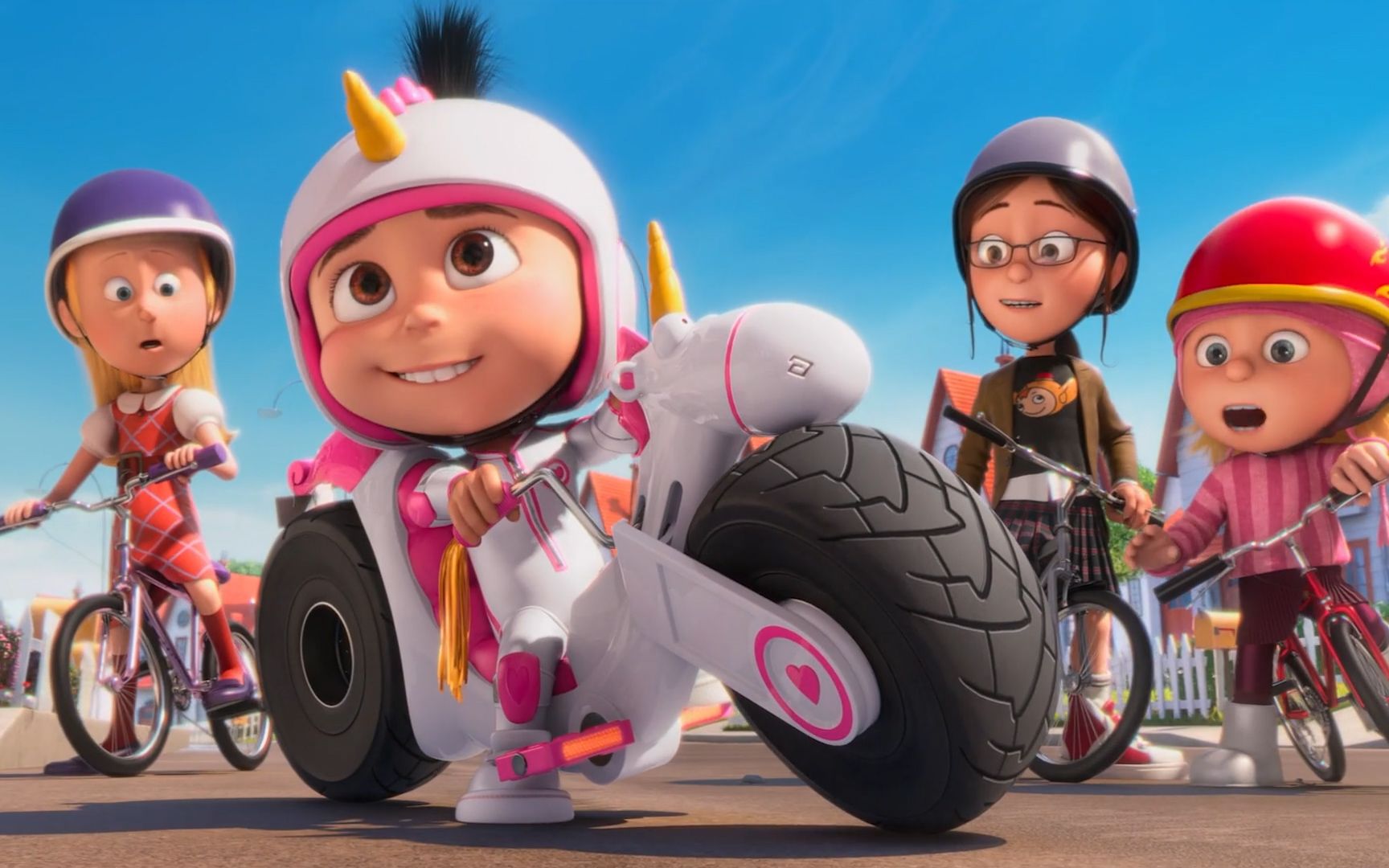 光天化日之下,小黄人竟然欺负小女孩