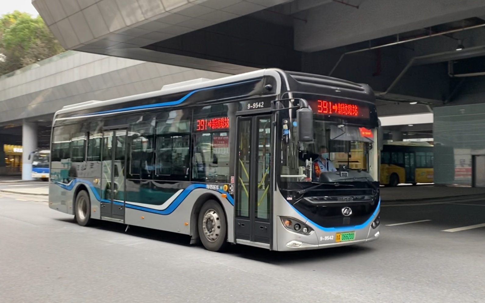 【杭州公交】余杭公交 klq6106gaevn12 391路 9-9542