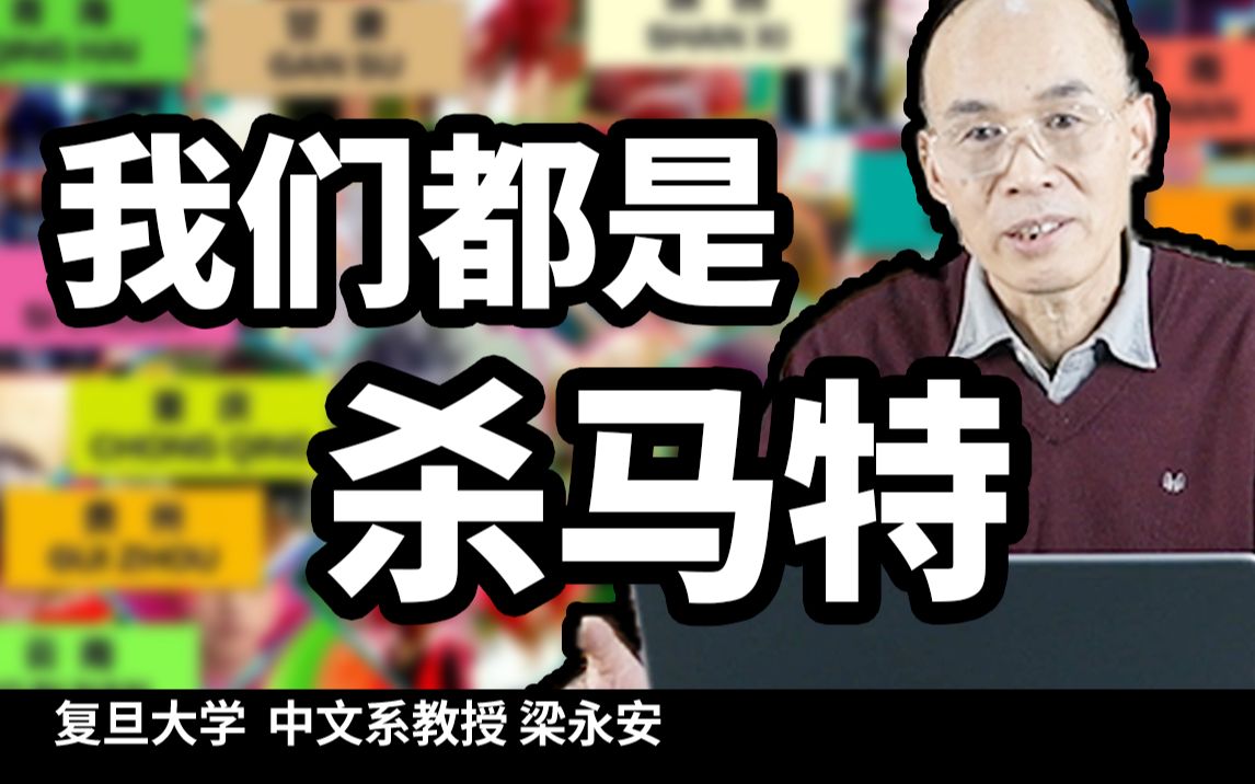 杀马特我爱你:为什么我说人人都是杀马特?【复旦梁永安】哔哩哔哩bilibili