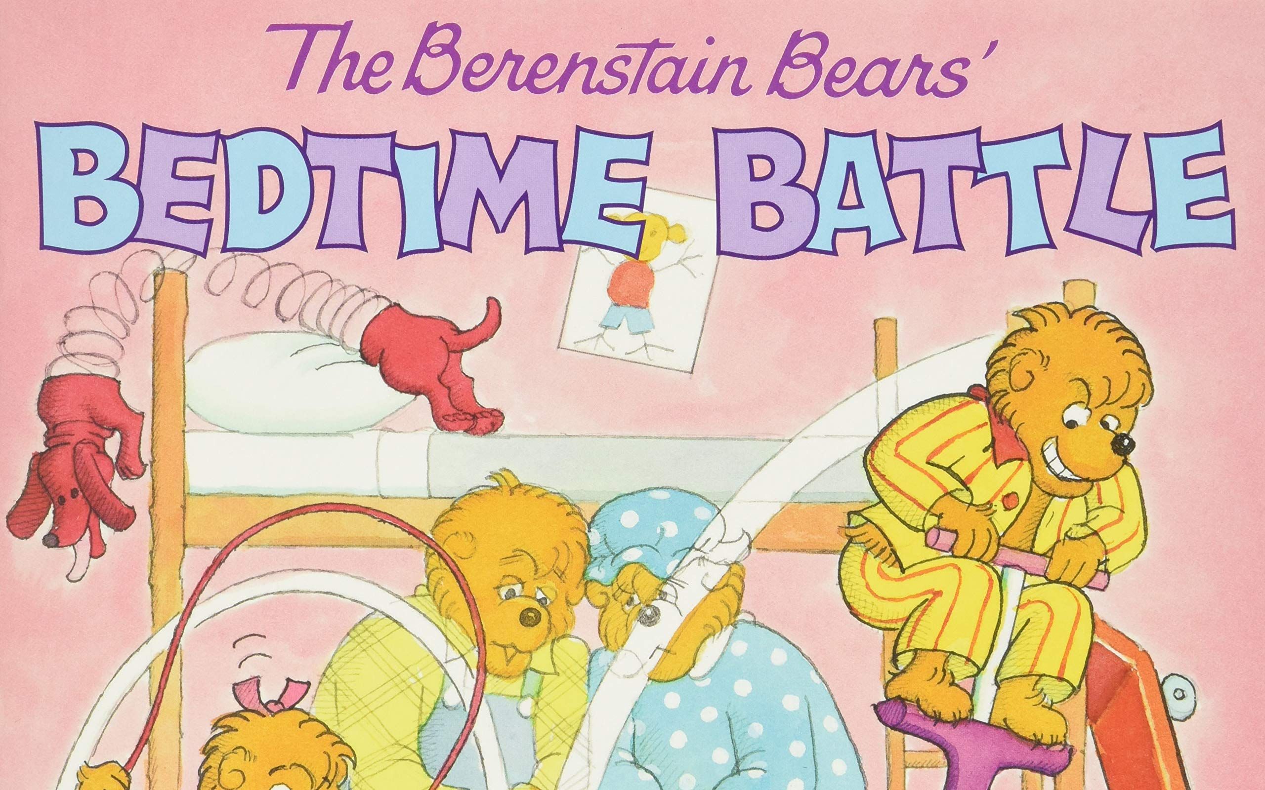 [图]【英语】《贝贝熊之睡前大战 Berenstain Bears Bedtime Battle》儿童英语绘本故事