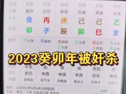 Télécharger la video: 八字解读此命造为何会在2023年癸卯年被奸杀