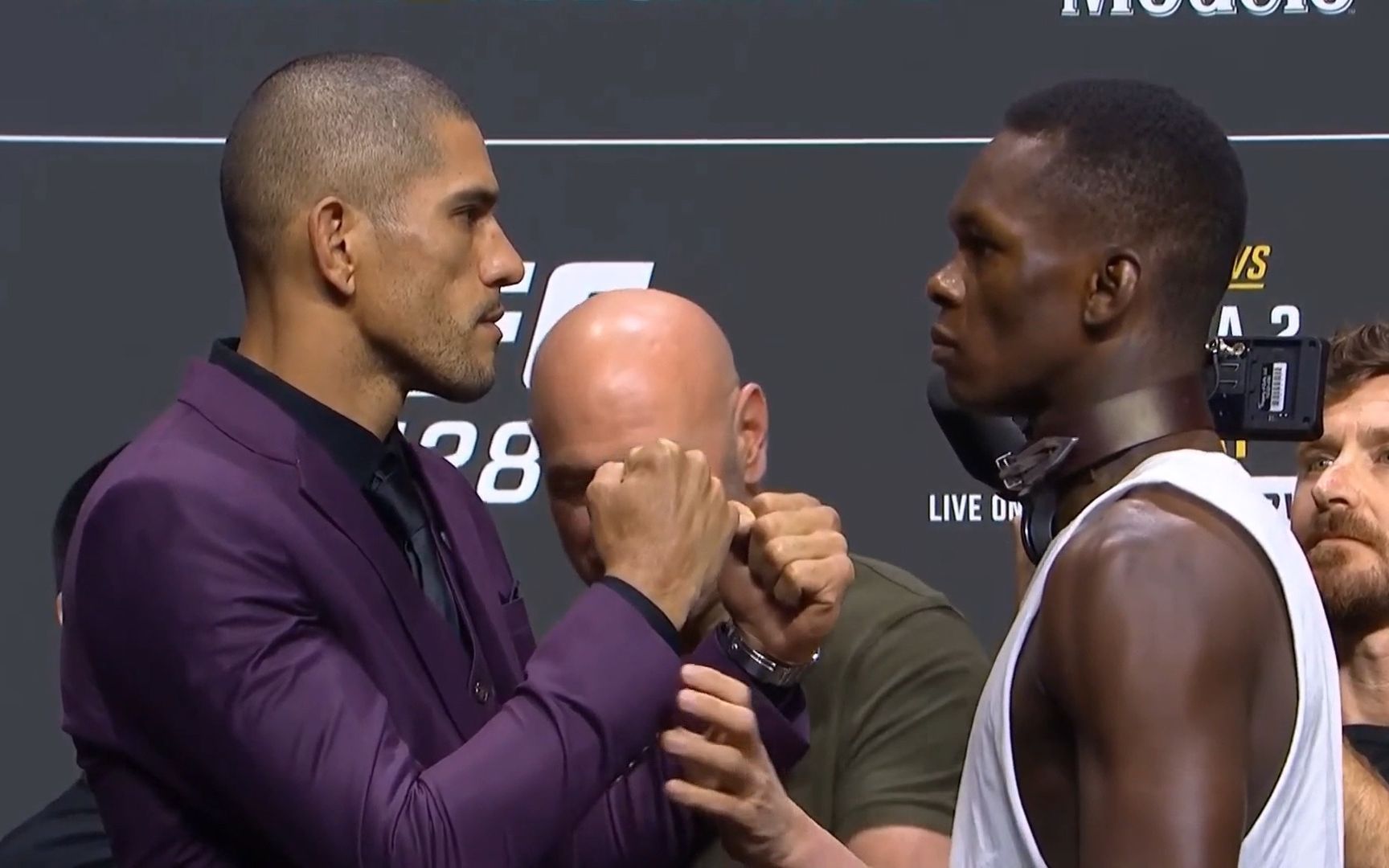 黑龙vs佩雷拉 对视