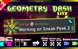 Download Video: RobTop confirms Second Sneak Peek!!! Beta Leaks! Geometry Dash 2.2 News