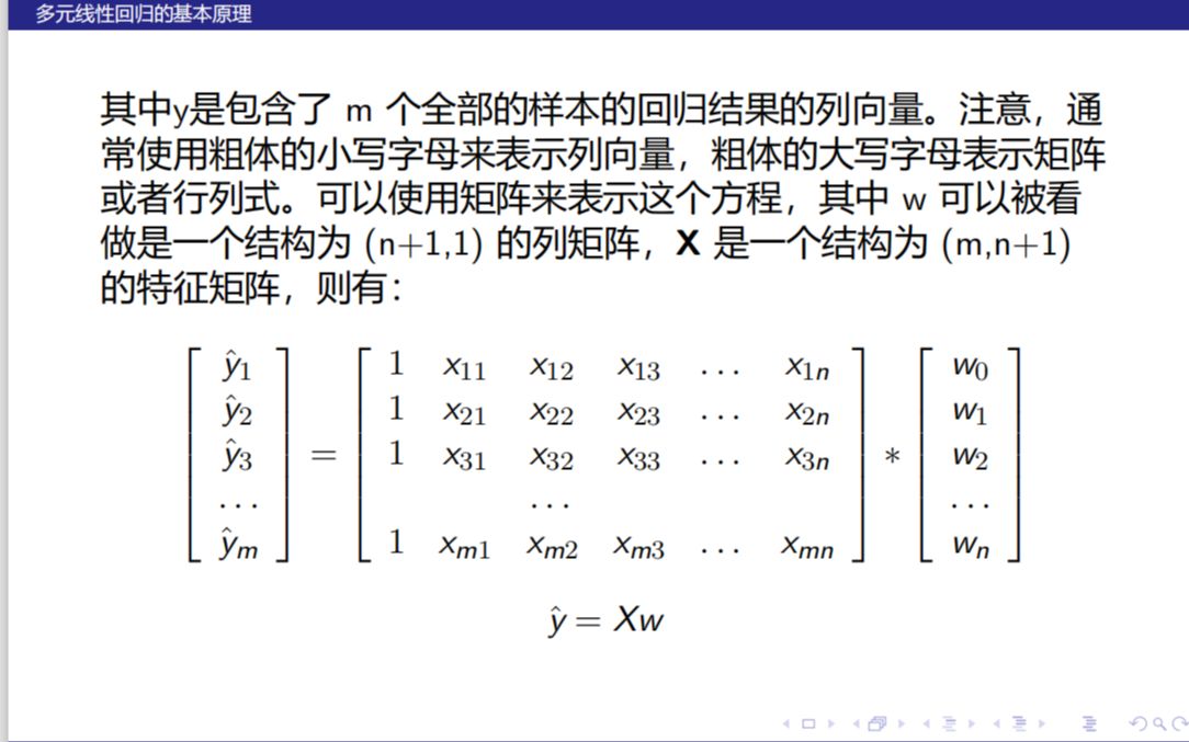 线性回归汇总多元线性回归原理哔哩哔哩bilibili