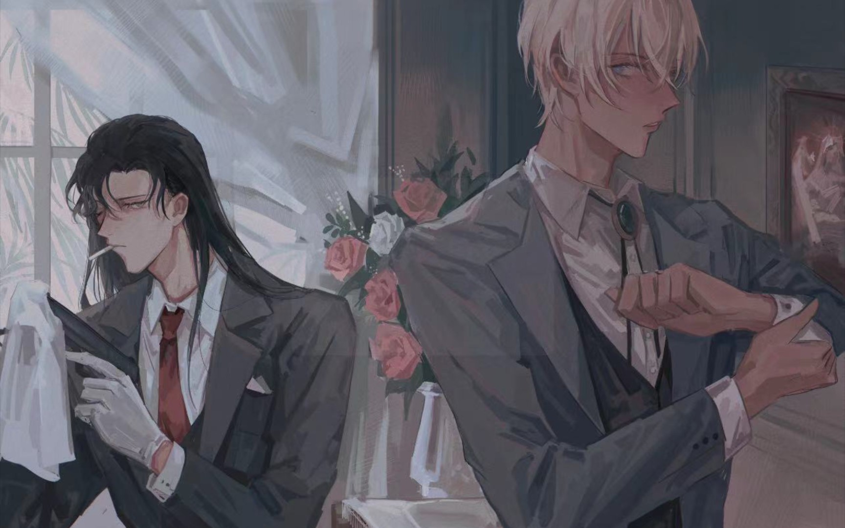 嘶～我发现了什么(赤安)