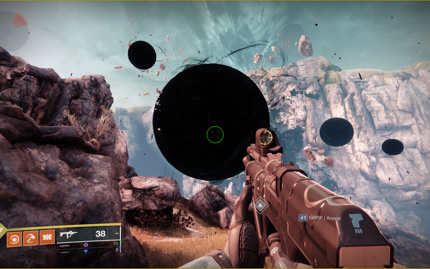 命运2幽梦之城的大黑球上面有什么飞上去看看吧