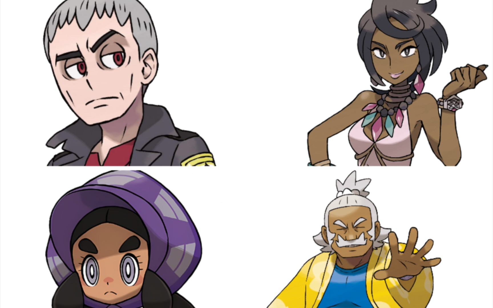 精灵宝可梦第七世代究极之日对战岛屿之王岛屿女王