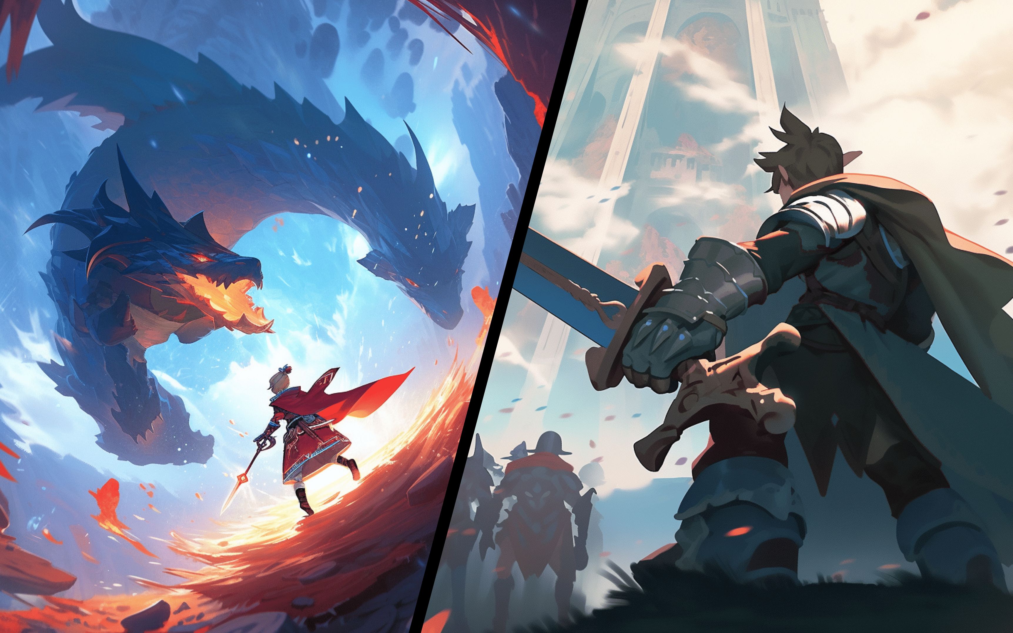 达拉崩吧传说——塞尔达之泪～～一段用ai生成的amv