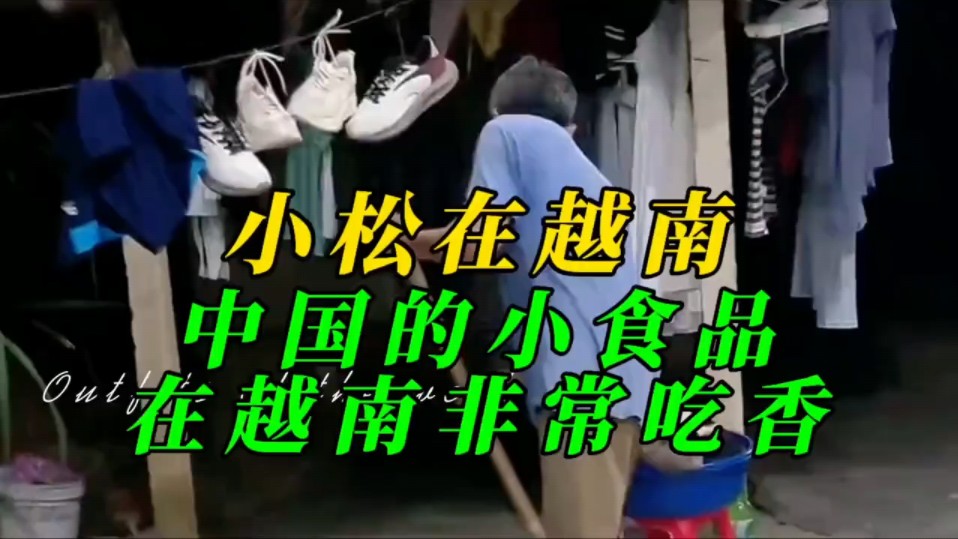 小松在越南,中国小食品在越南非常吃香哔哩哔哩bilibili