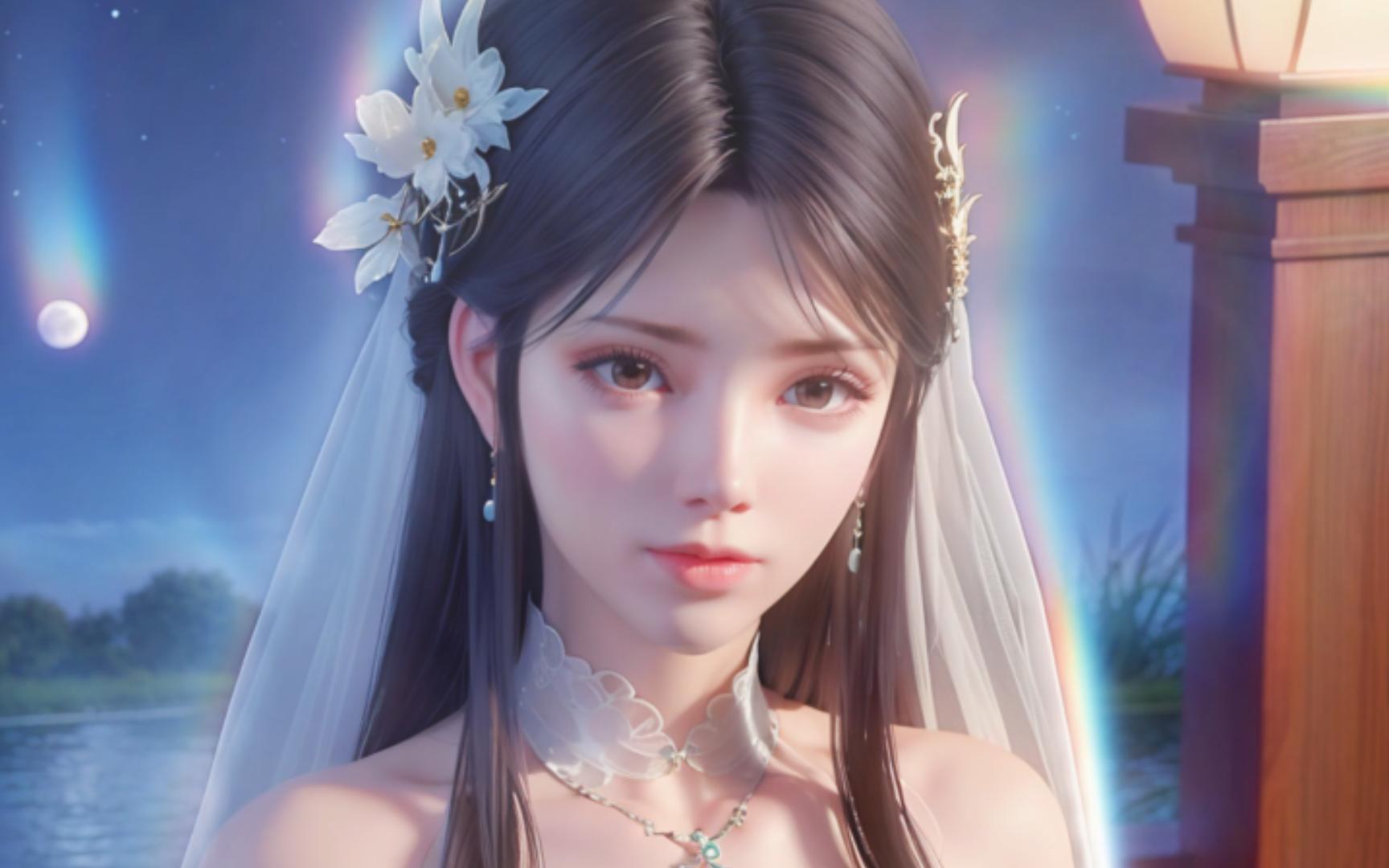 唯美白纱 萧薰儿