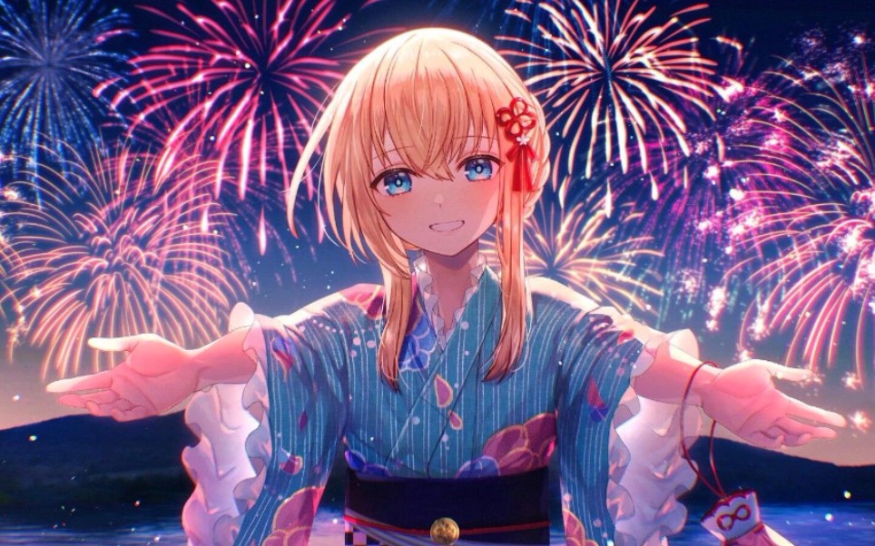 【打上花火/混剪】盛夏的烟花,从侧面看,还是从下面看?