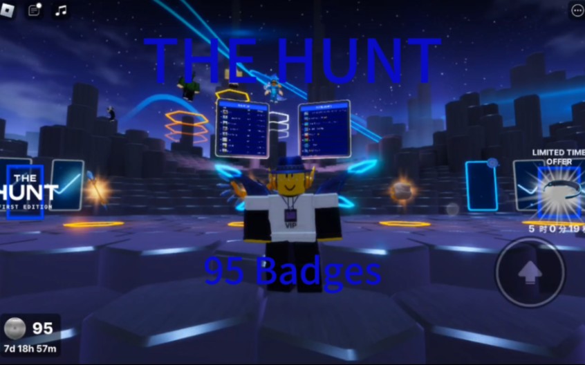 【Roblox The Hunt】95 Badges哔哩哔哩bilibili