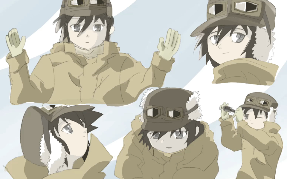 【procreate】发发存稿:临摹2003《奇诺之旅》