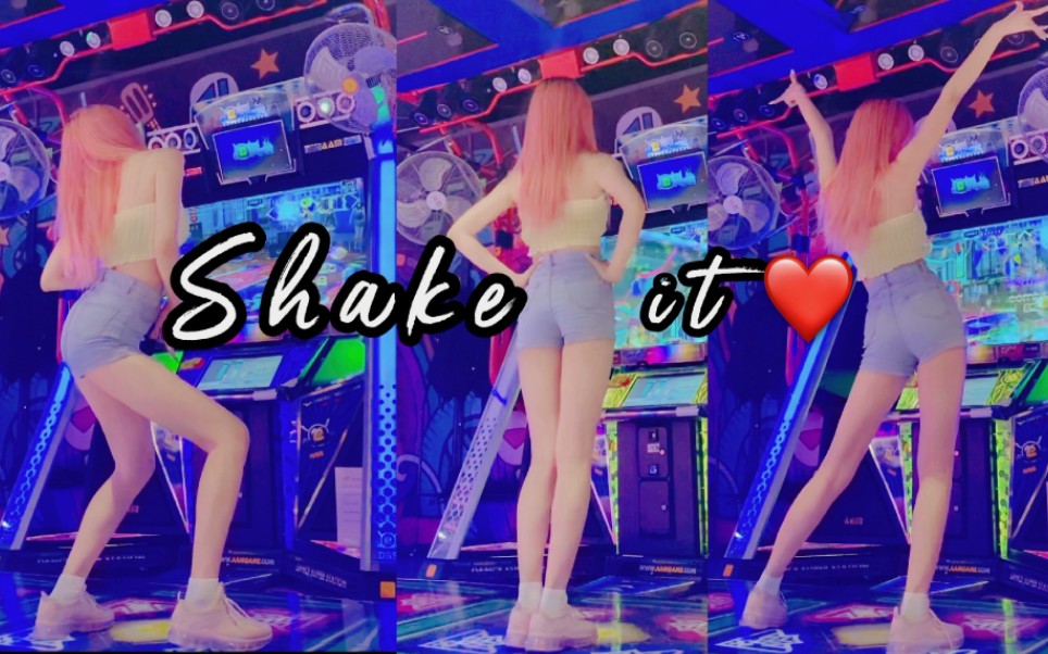 [图]肉感女孩Shake it ❤ 冬日里的热裤肉丝！！尽情摇摆吧！！