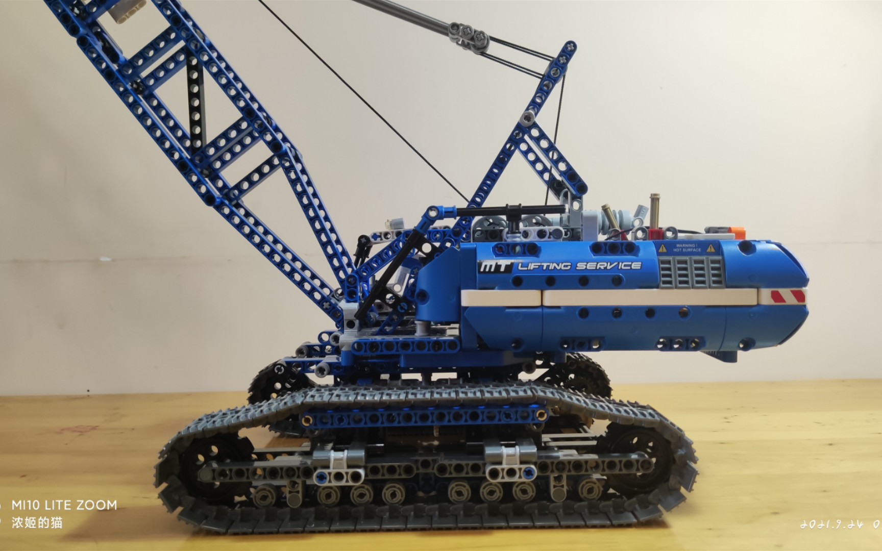 乐高42042,各项功能动作演示_哔哩哔哩_bilibili