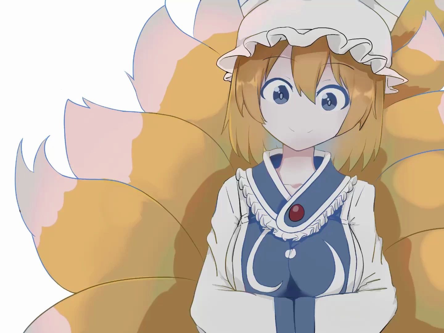 试着画了一下八云蓝【次元怪兽·盖shigky】_哔哩哔哩_bilibili