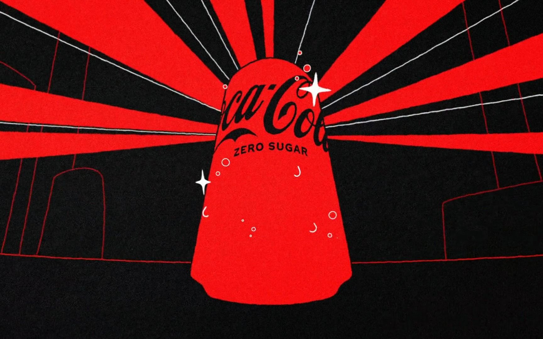 【超棒动画广告】cokezero lockedup
