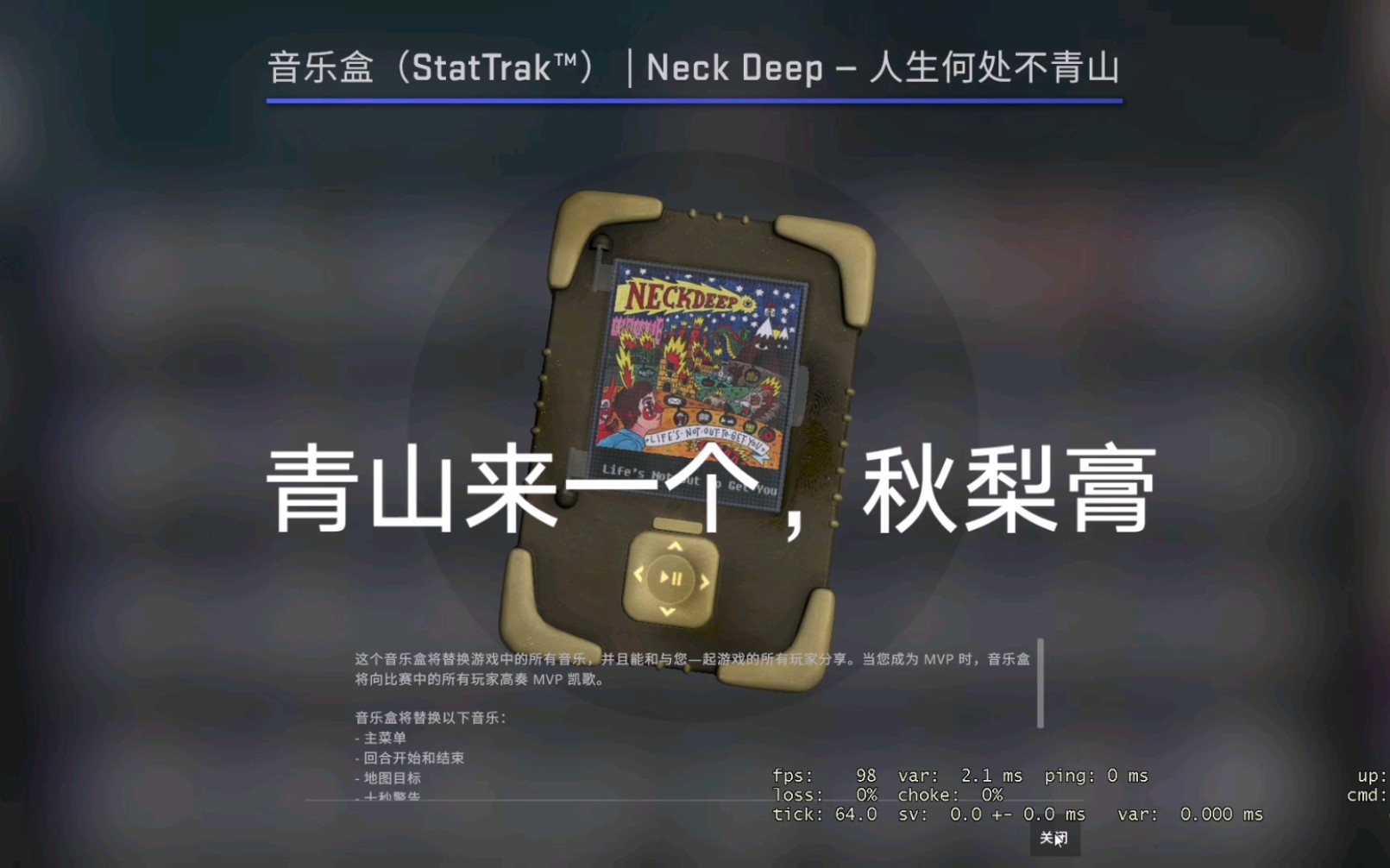 csgo人生何处不青山