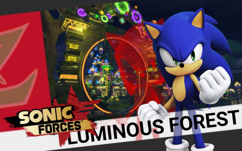 【全收集】《索尼克:力量》全红星环 数字环 银月环收集 #8 - 荧光