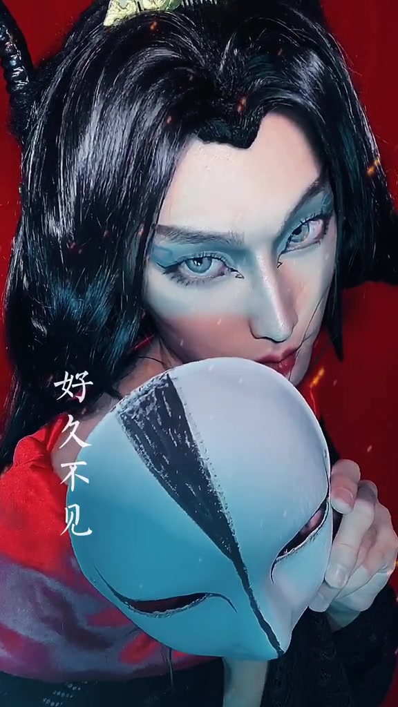 有多少人将臣服于面具下的这张脸#国风合伙人 #姜子牙变身 #姜子牙苏